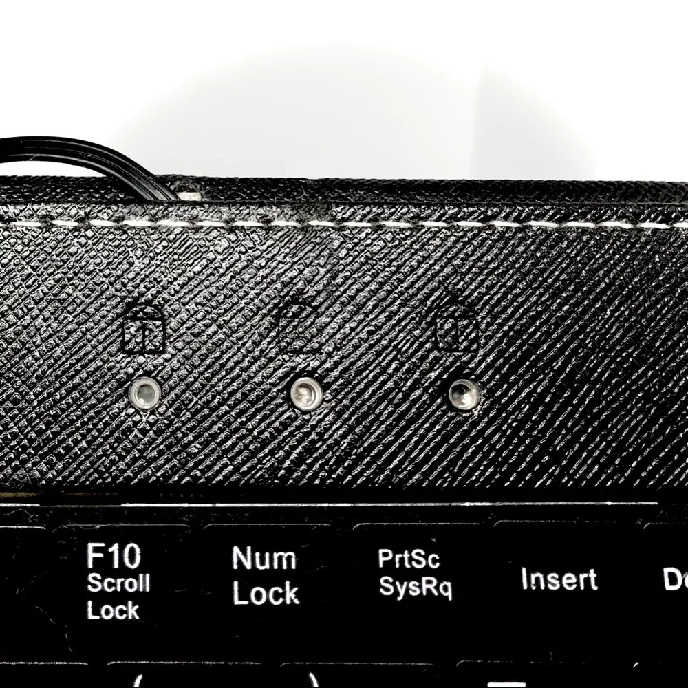 Portable PU Leather Wireless Keyboard Case